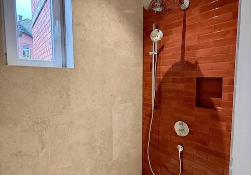 Erdgeschosswohnung Dusche