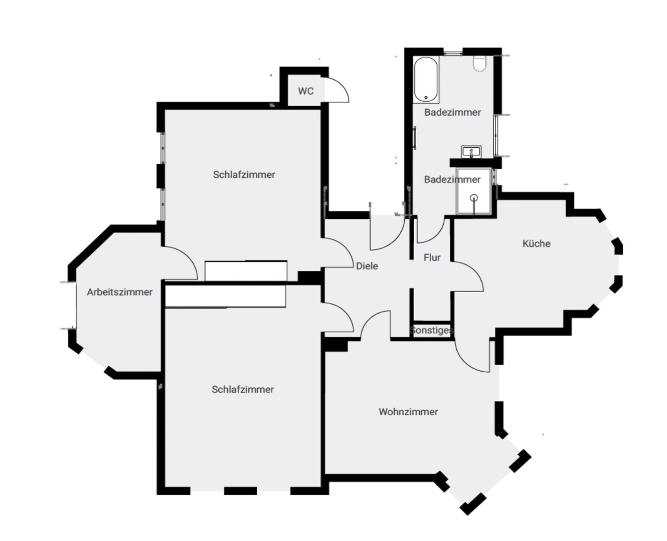 Grundriss Erdgeschoss