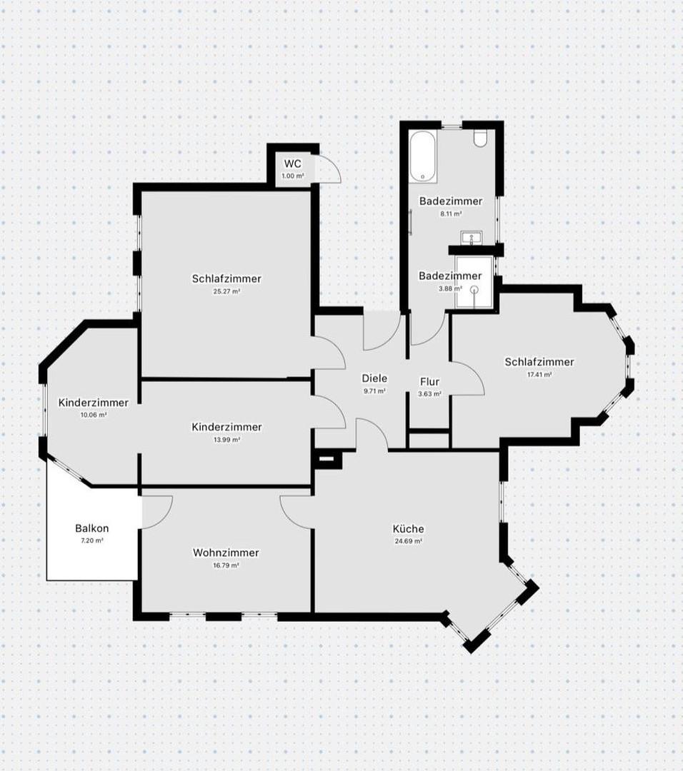 Mustergrundriss 1 - EG