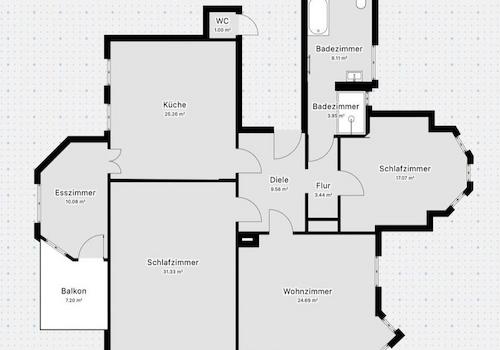 Mustergrundriss 2 - EG