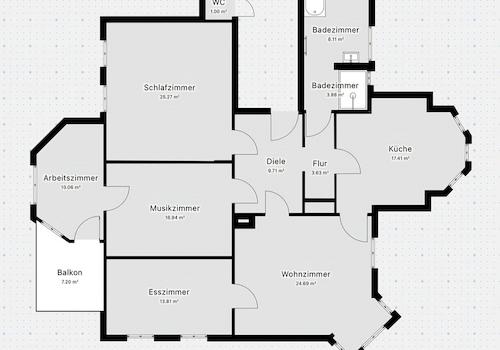 Mustergrundriss 3 - EG