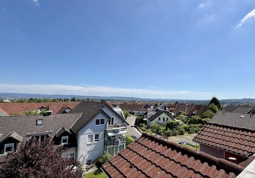 Blick von der Dachterrasse