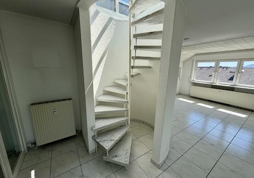 Zugang zur Dachterrasse