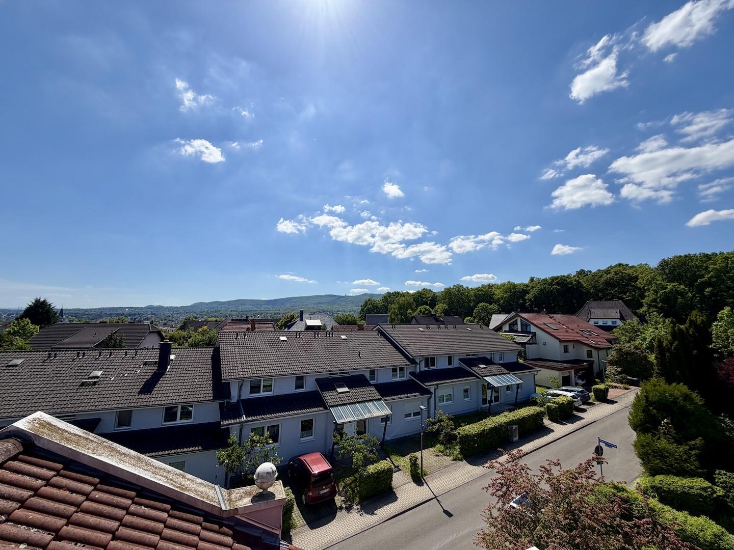 Blcik von der Dachterrasse