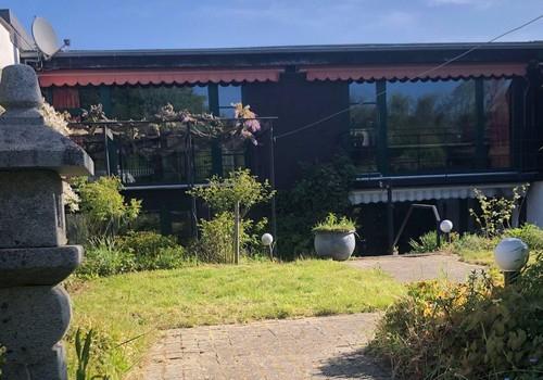 Hintere Ansicht Haus