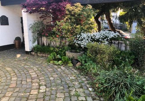 Teil des Patio
