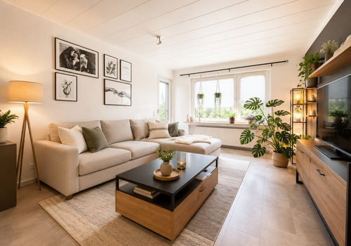Wohnzimmer Visualisierung