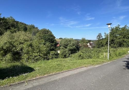 Blick von der Straße