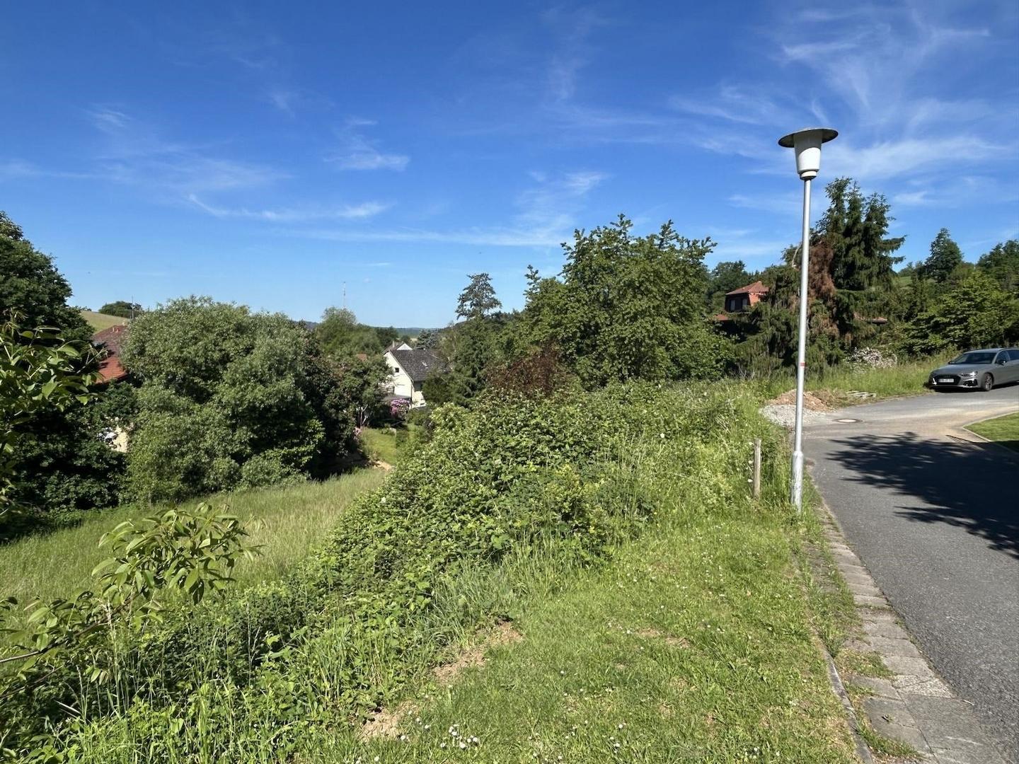 Höhenversatz Straße zum Grundstück
