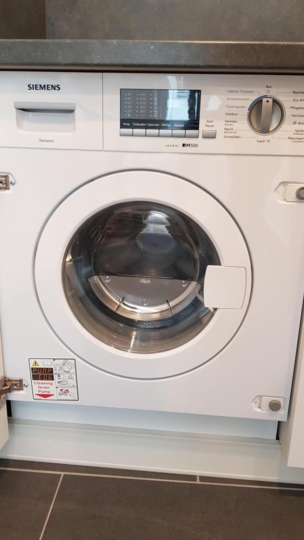 Waschmaschine mit Trockner