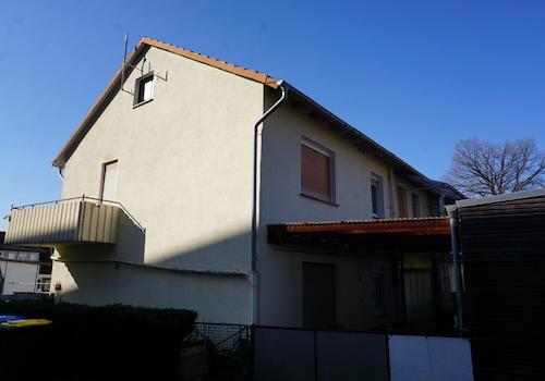Hausrückseite