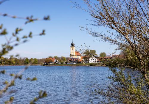 Naherholung am Echinger Stausee