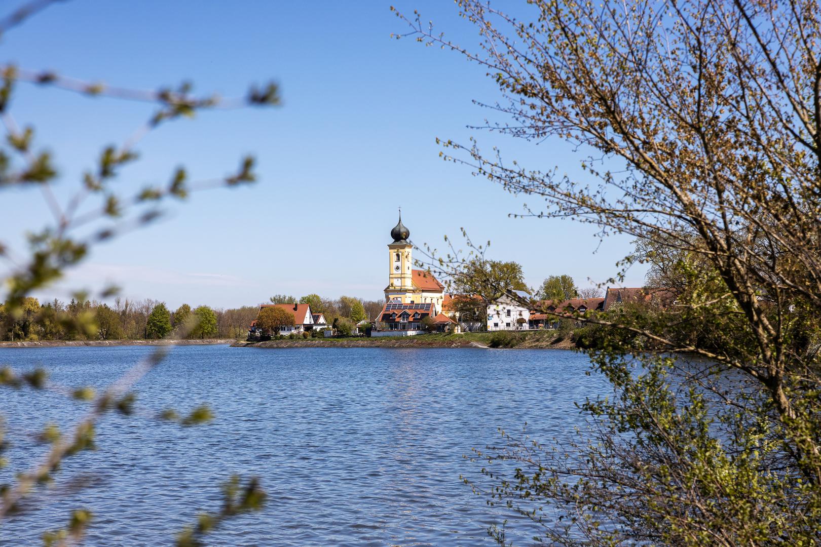 Naherholung am Echinger Stausee