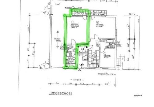 Grundriss Wohnung