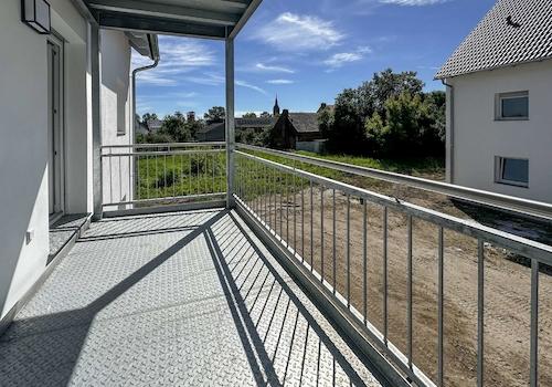Musterwohnung - Balkon
