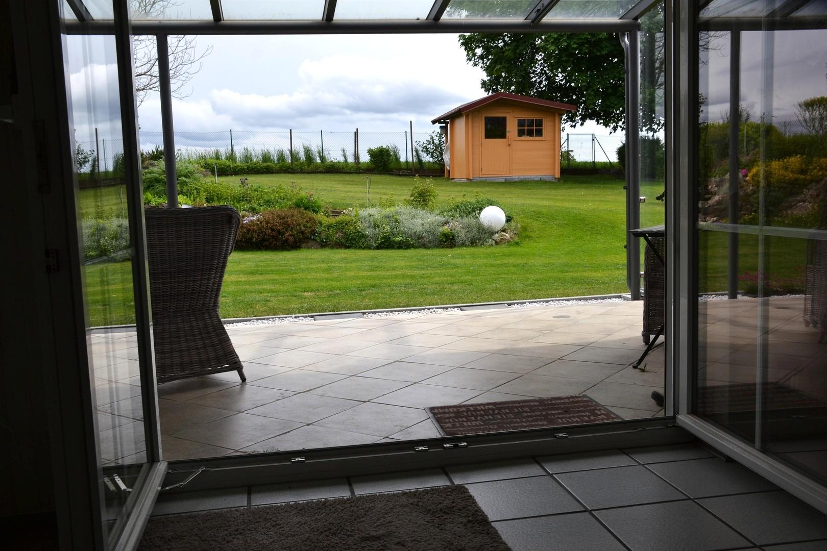 Blick in den Garten