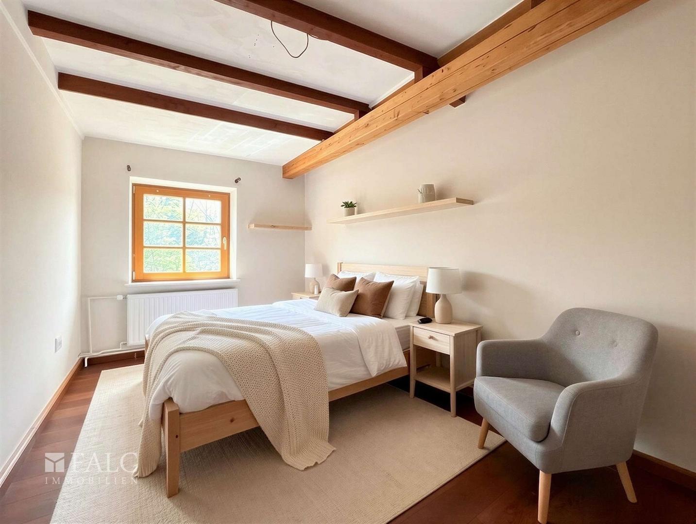 Zimmer 1 / Schlafzimmer - (Eichrichtungsbeispiel KI generiert)