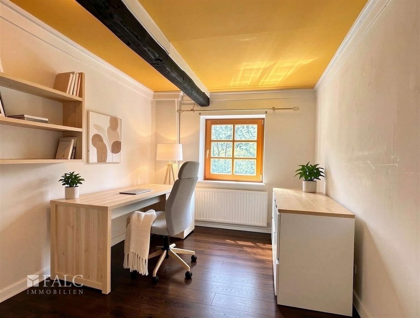 Zimmer 2 / Büro - (Eichrichtungsbeispiel KI generiert)