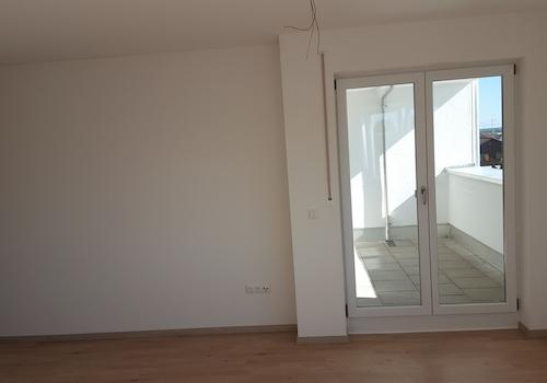 Wohnzimmer Richtung Loggia