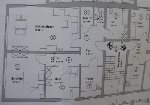 Grundriss Wohnung 