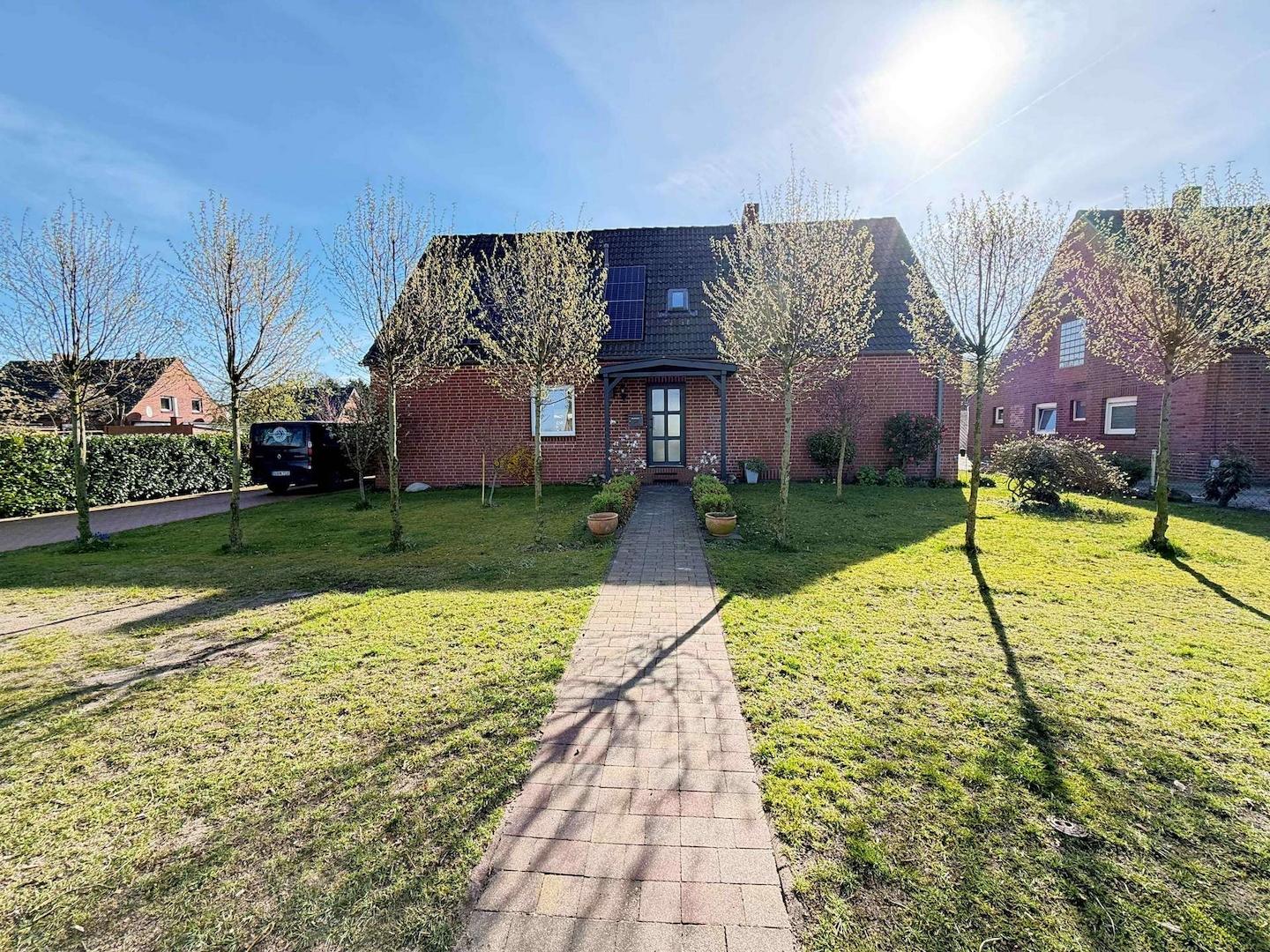 Zuwegung zum Haus