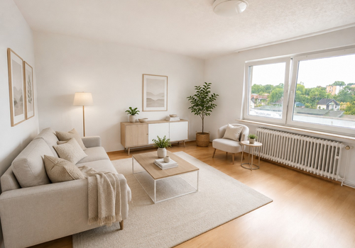 Wohn-/Schlafzimmer (Beispiel)