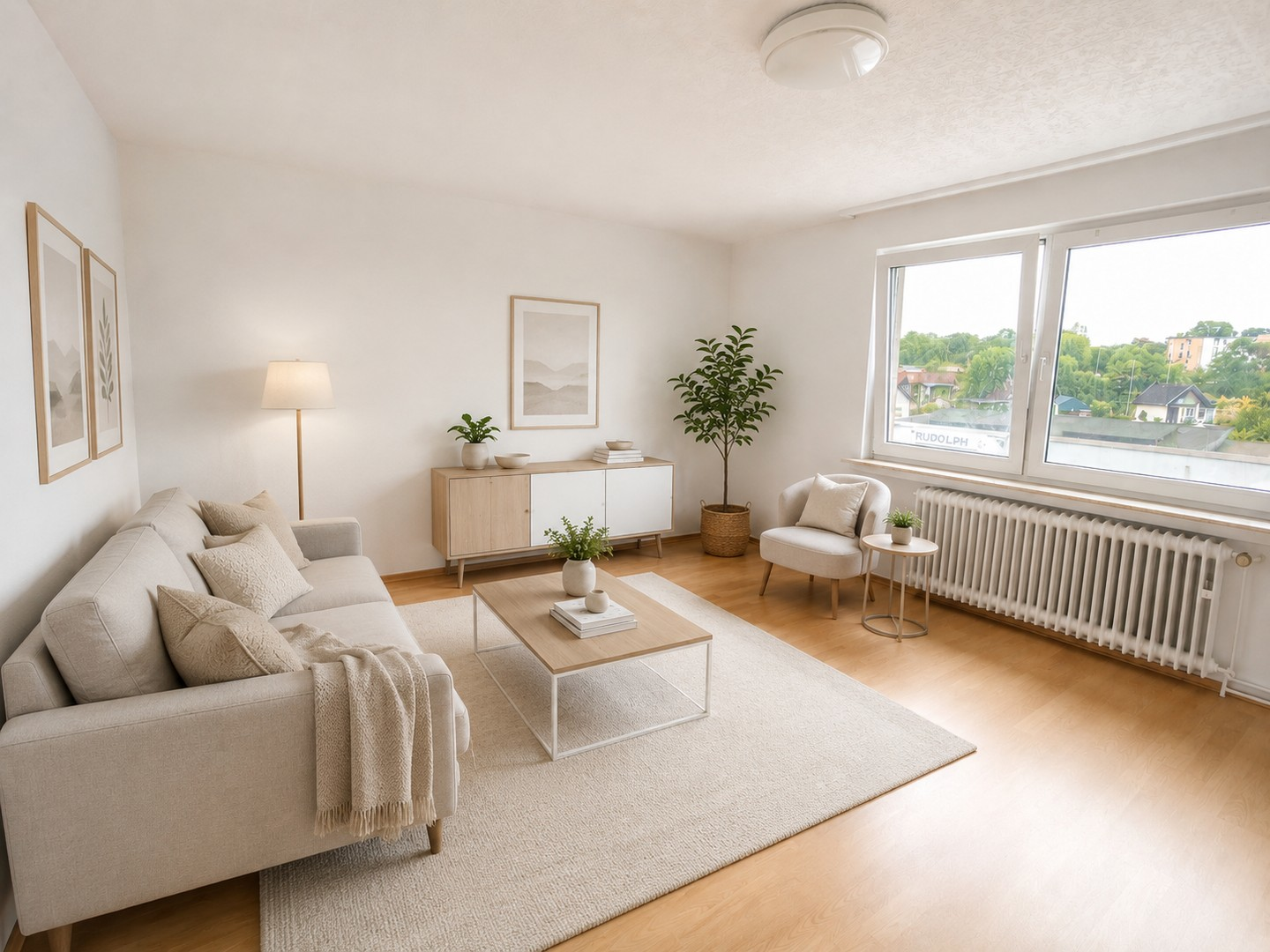Wohn-/Schlafzimmer (Beispiel)