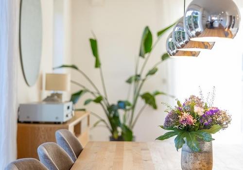 Blick ins Wohnzimmer
