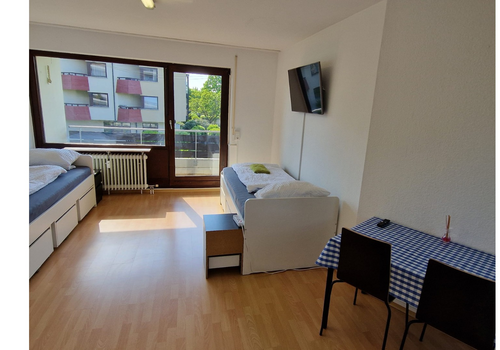 Zimmer wie vermietet Betten