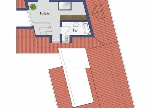 Schlafzimmer oben