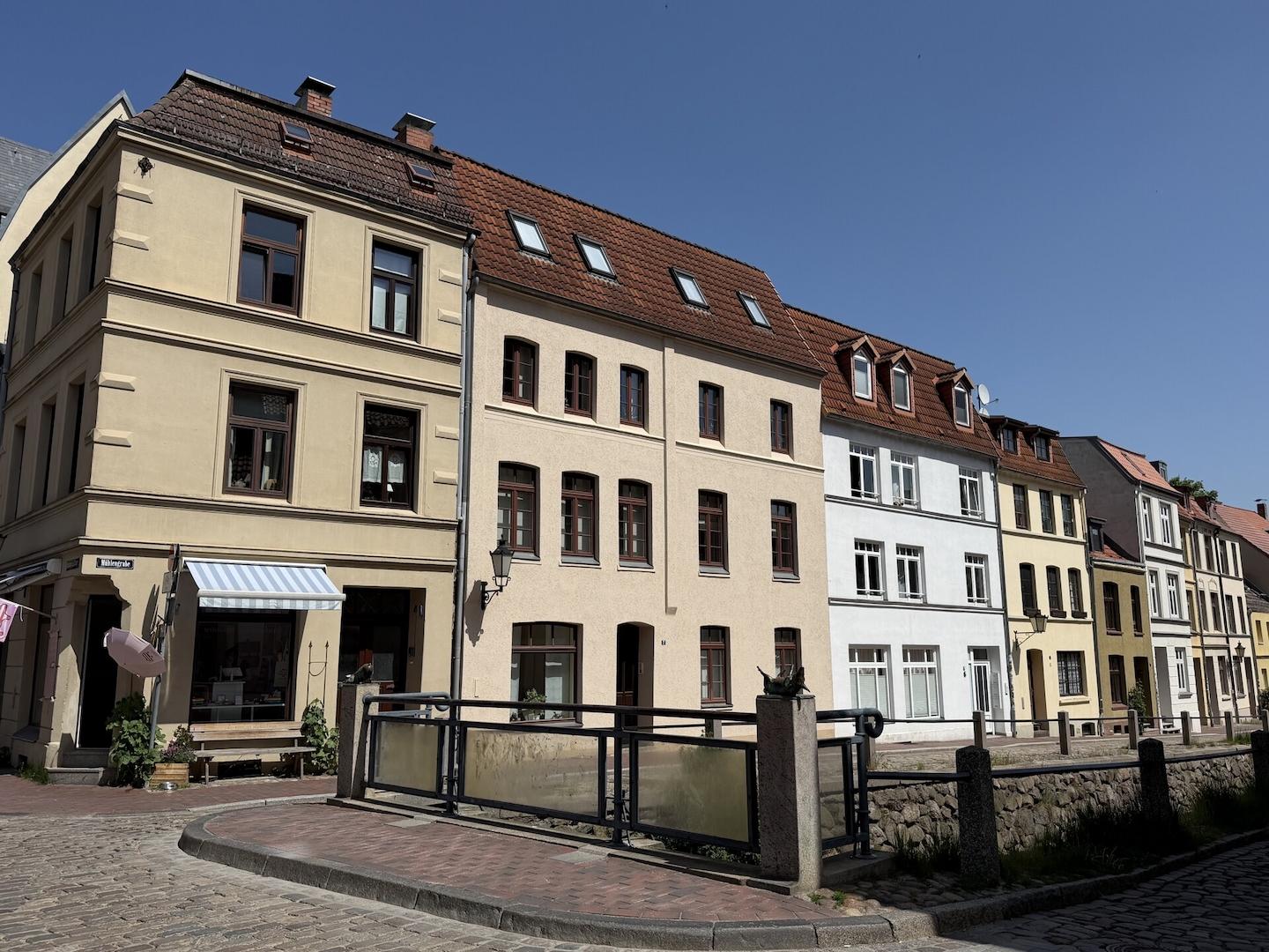 Ansicht Häuserzeile