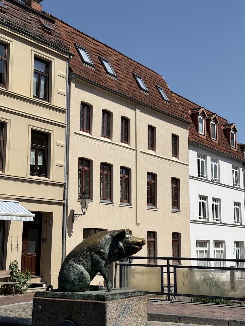 Ansicht mit Schweinsbrücke