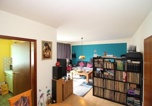 Blick aus der Essdiele