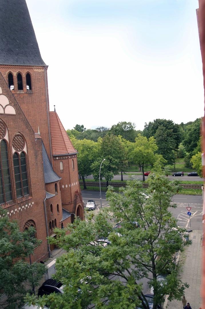 Straße Fensterblick