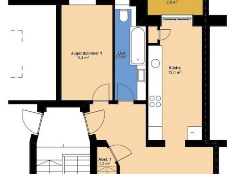 Grundriss 4.OG