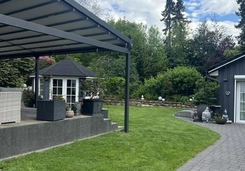 Terrasse und Garten