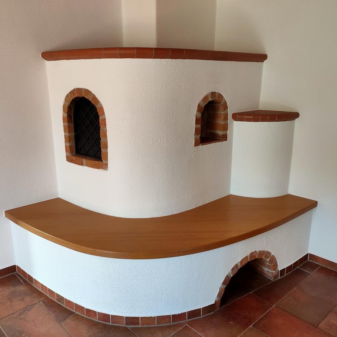 Ofen im Esszimmer