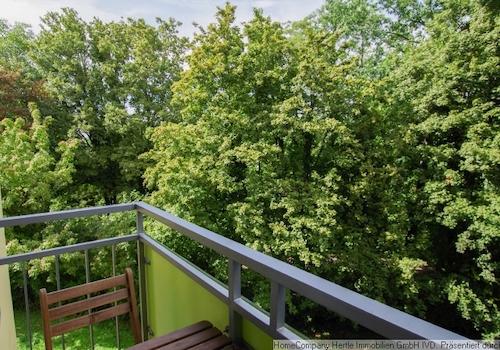 kleiner Balkon Aussicht