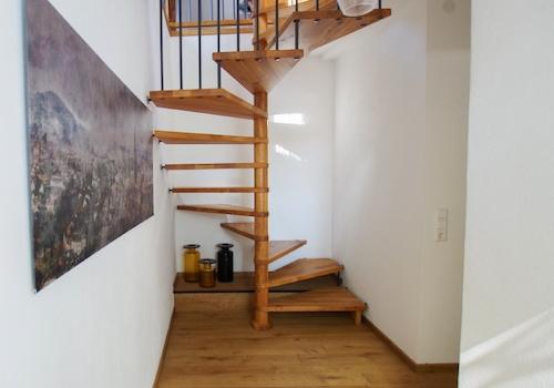 Wendeltreppe ins DG