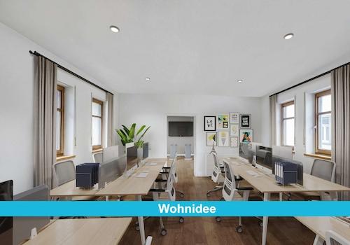 Einrichtigungsidee: Büroraum