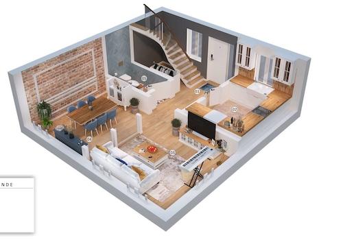 Wohnhaus - Grundriss EG