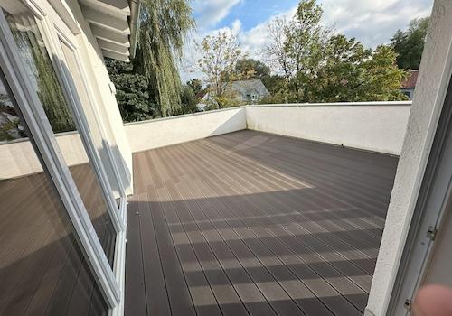 Dachterrasse, 24m² groß