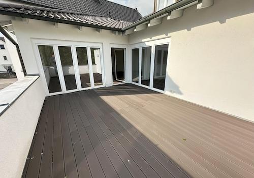 Dachterrasse, 24m² groß