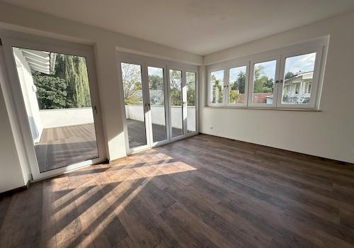 Zugang zur Dachterrasse