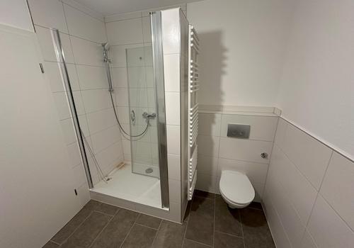 Dusche, Handtuchheizkörper