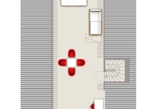 Grundriss Spitzboden