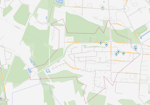 Lageplan (Mikro)