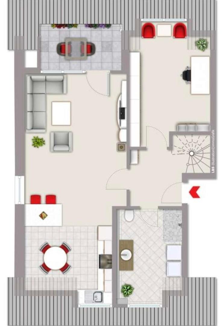 untere Etage