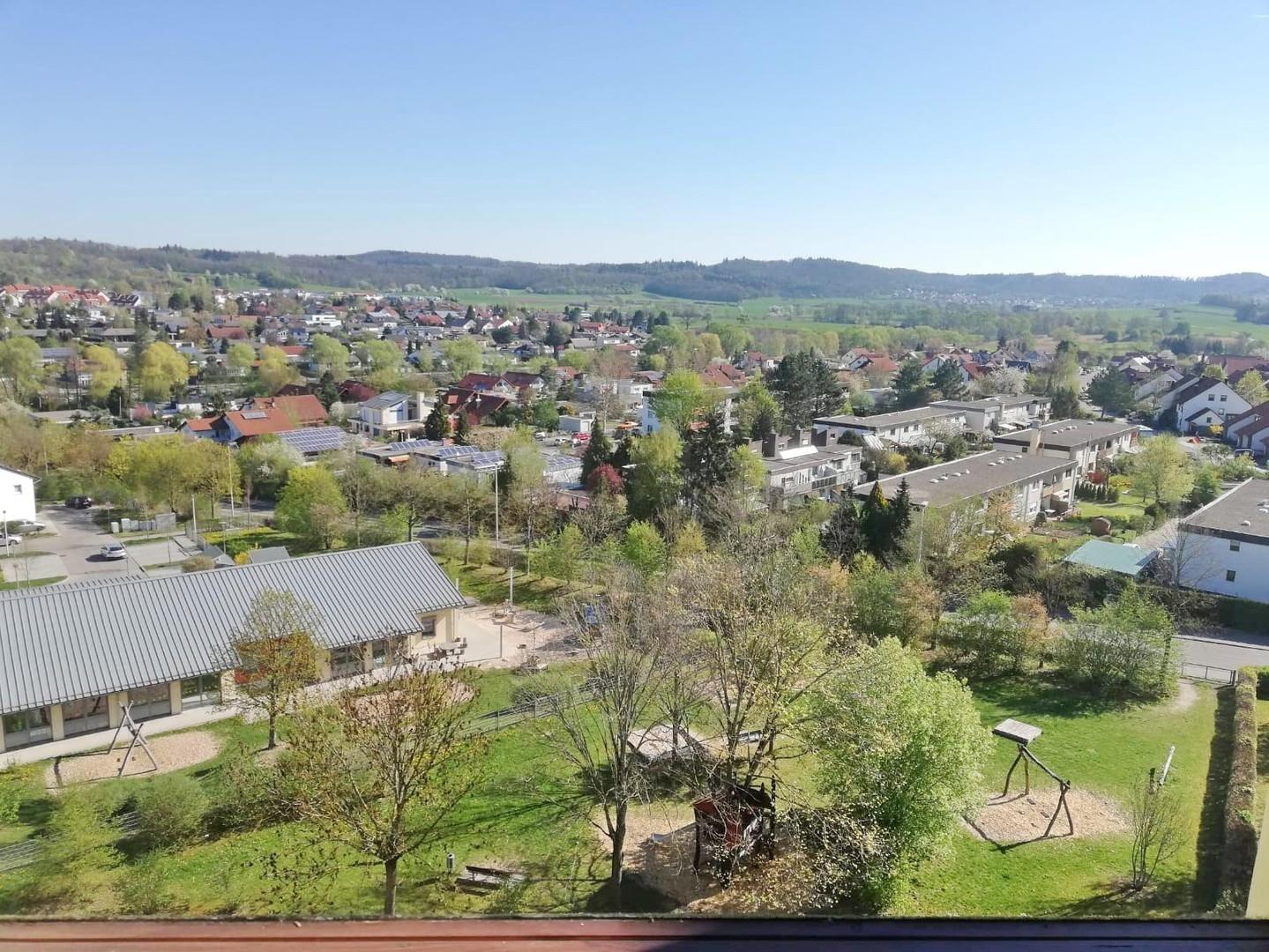 Ausblick Balkon