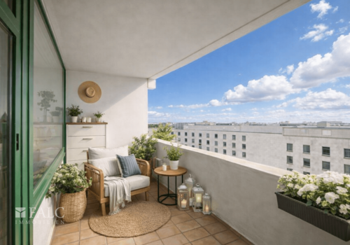Einrichtungsbeispiel Balkon